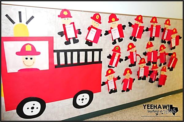 Поделка пожарный