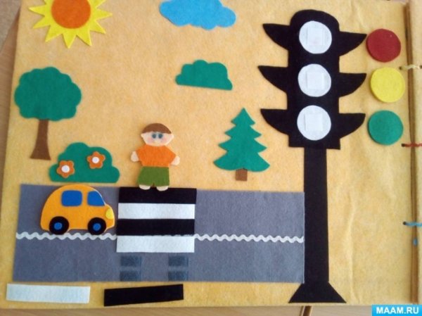 Панно дорожное движение