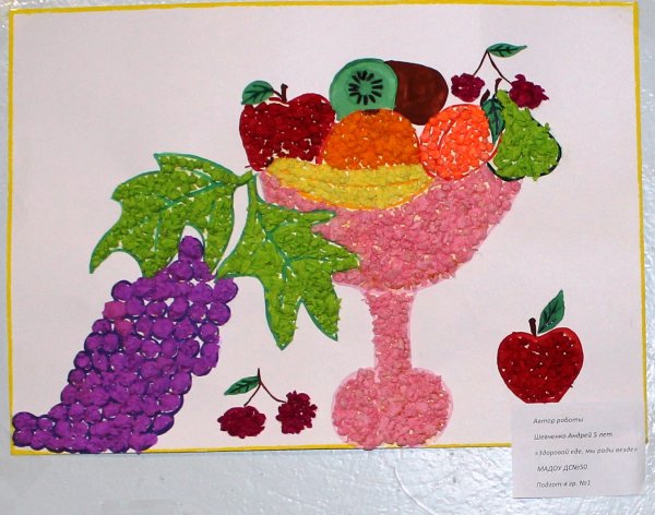 Поделка здоровое питание