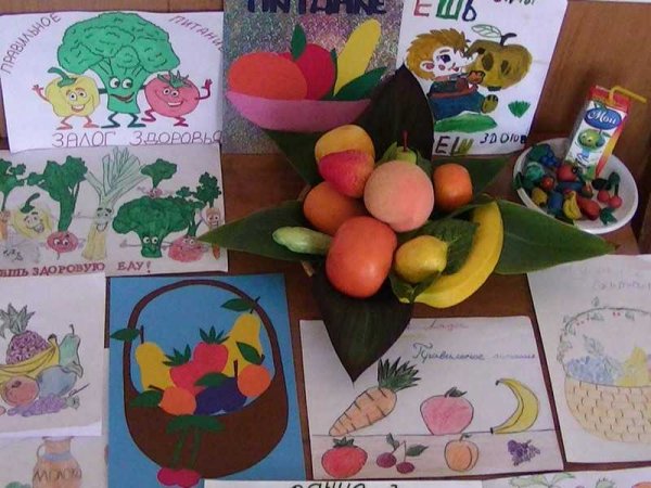 Поделка на тему правильное питание