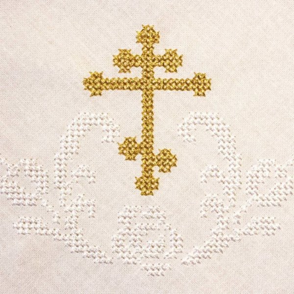 Православный крест вышивка