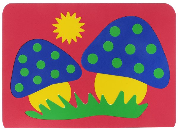 Предметная аппликация в средней группе