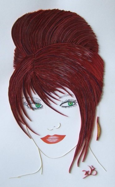 Объемный портрет мамы