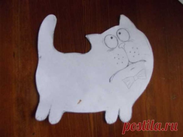 Смешные аппликации из ткани