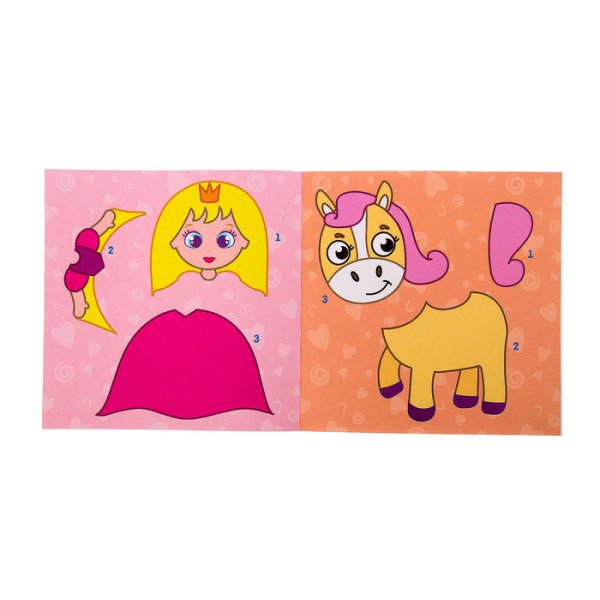 Книжка аппликация для детей