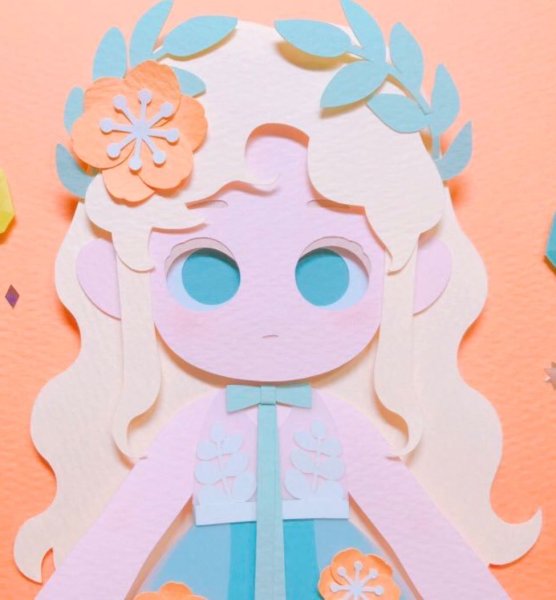 Аппликация принцесса