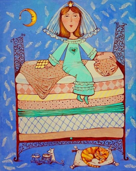 Принуессамна горошине скащкп