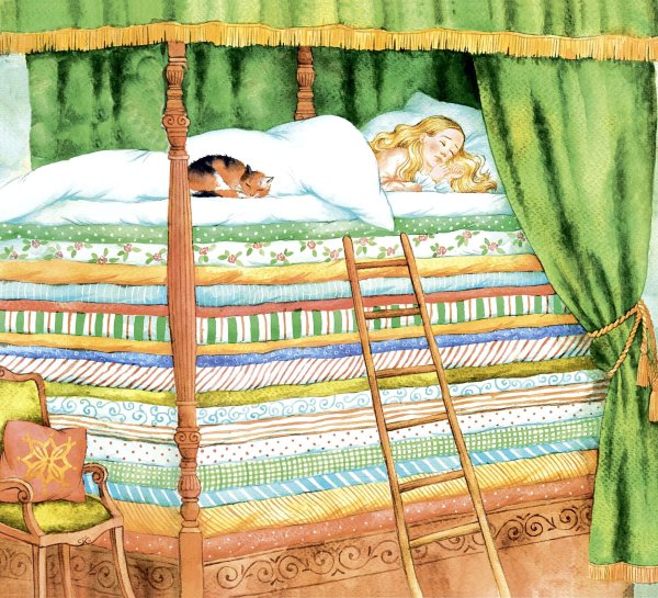 Сказки Андерсена принцесса на горошине