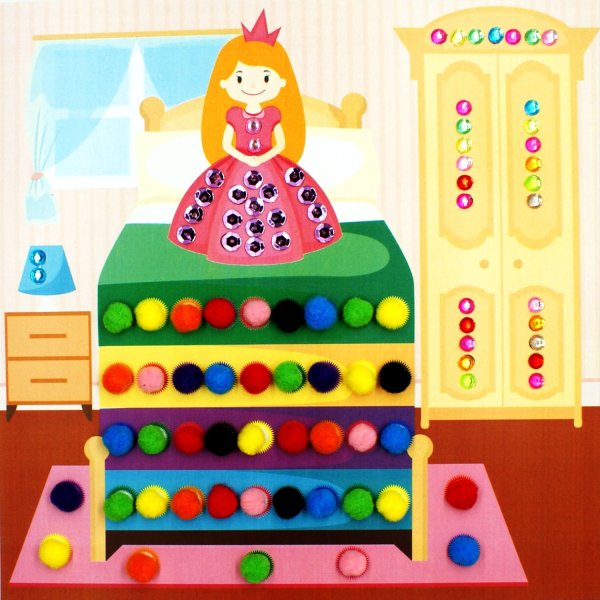 Поделка принцесса на горошине