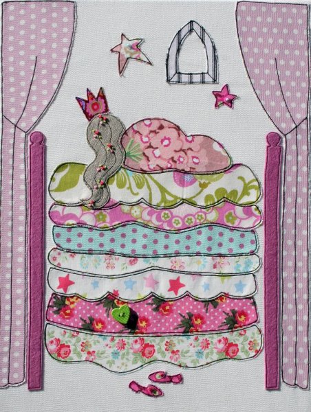 С принцессами лоскутки