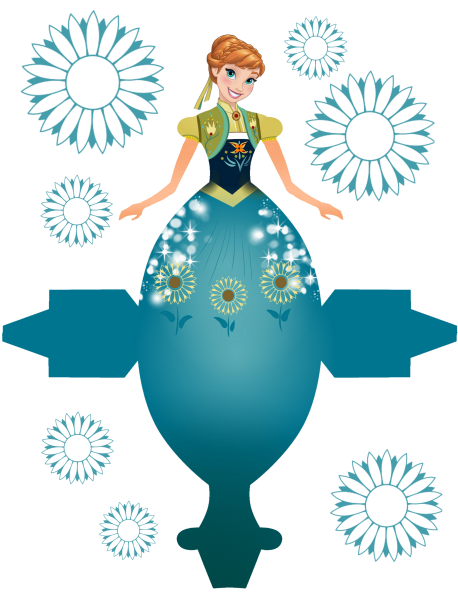 Объемные куклы для вырезания