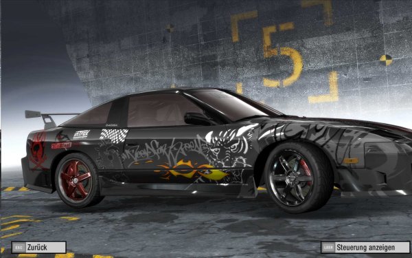 Need for Speed PROSTREET 180sx livery