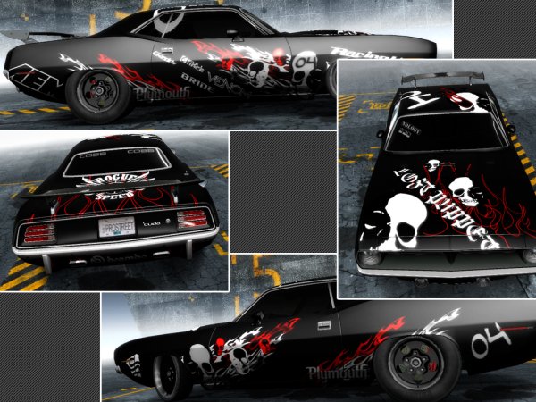 Череп NFS Pro Street RX