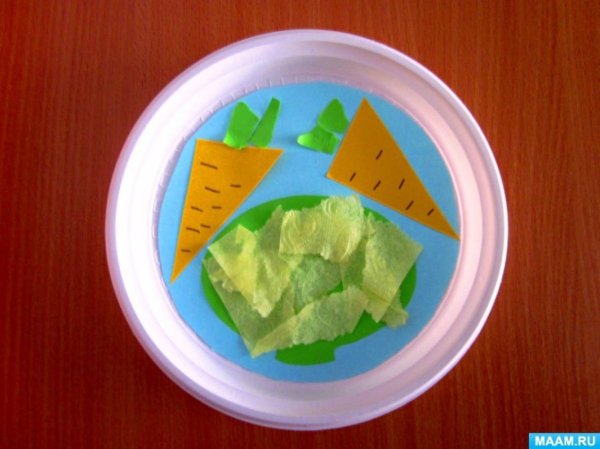 Аппликация продукты питания