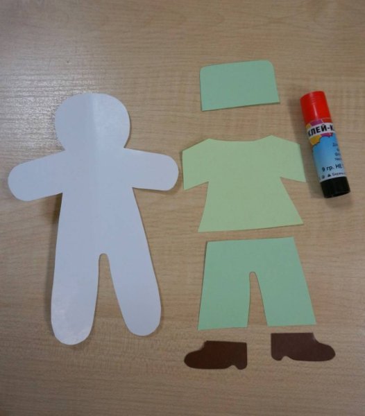 Аппликация на тему профессии в старшей группе