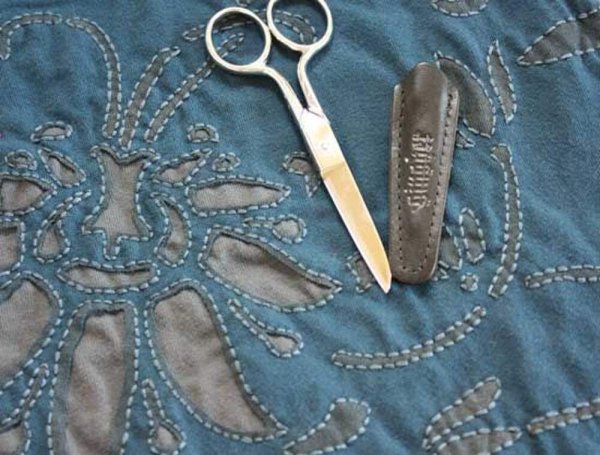 Аппликация прорезная техника