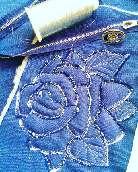 Вышивка шнуром