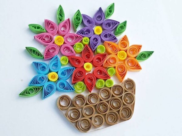 Квиллинг цветы