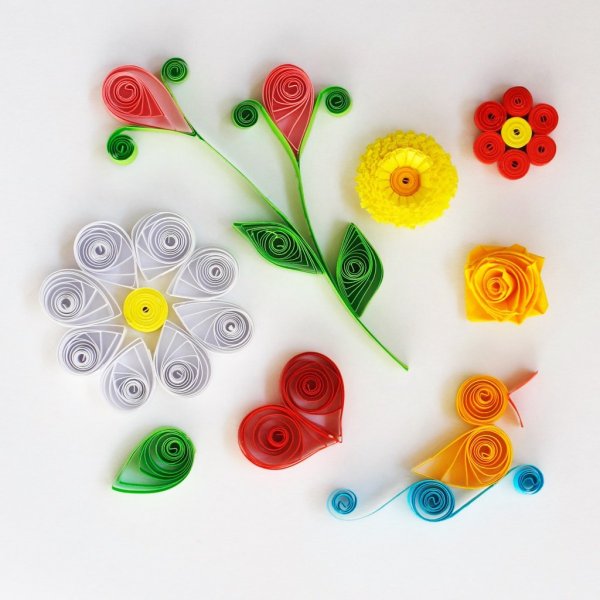 Квиллинг цветы