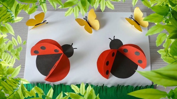 Продделка из цветнойбумаги