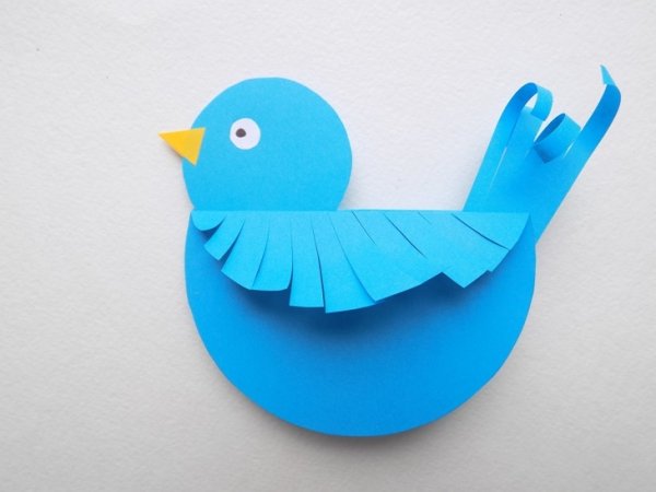 Птица из бумаги