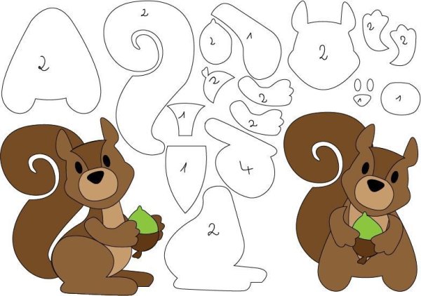 Аппликация шаблон