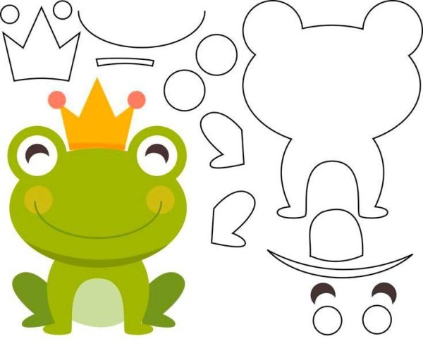 Аппликация шаблон