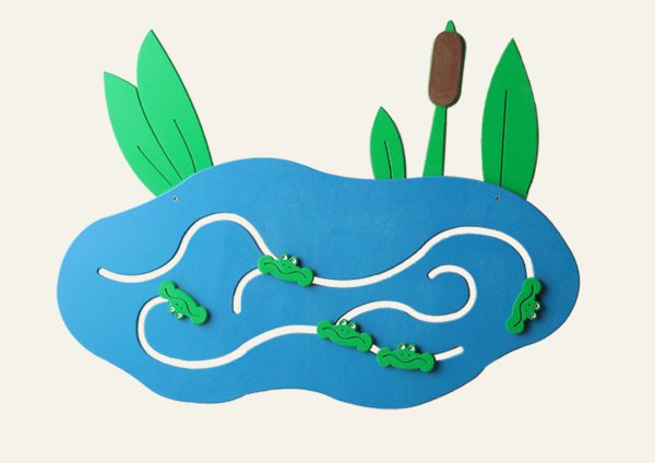 Декоративно-развивающая панель