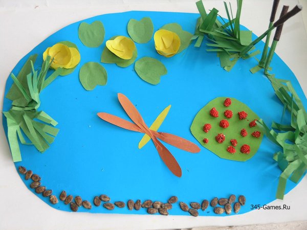 Летние поделки для малышей