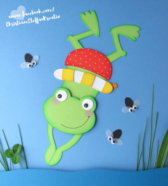 Поделка лягушка на кувшинке