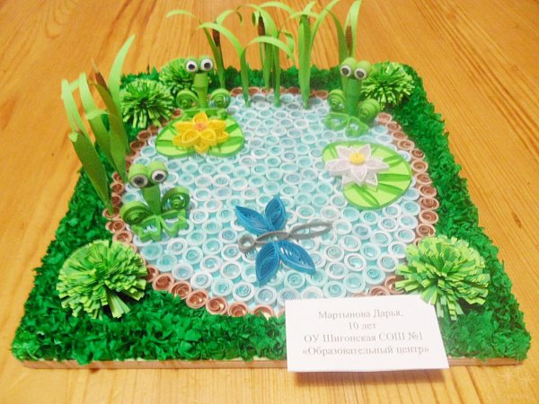 Поделки экология детский