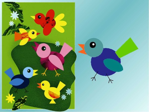 Плоская аппликация