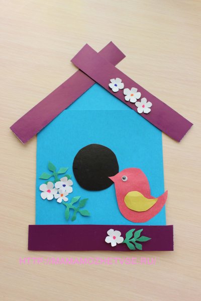 Весенняя аппликация