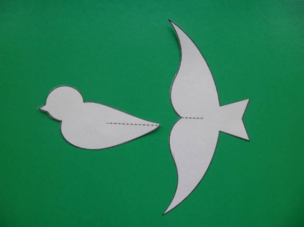 Ласточка поделка для детей