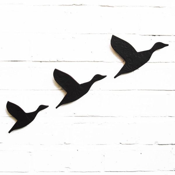 Шаблон улетающих птиц