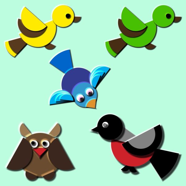 Аппликации для детей