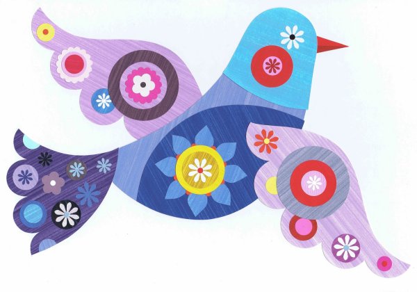 Стилизованная аппликация