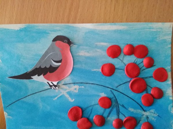 Поделки на тему птицы зимой