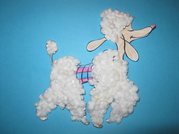 Поделки из ваты
