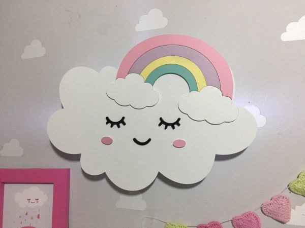 Облачко из картона