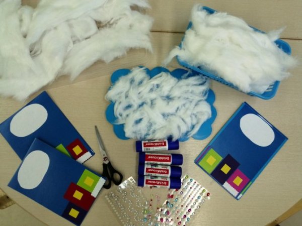 Аппликация пушистая тучка в 1 младшей группе