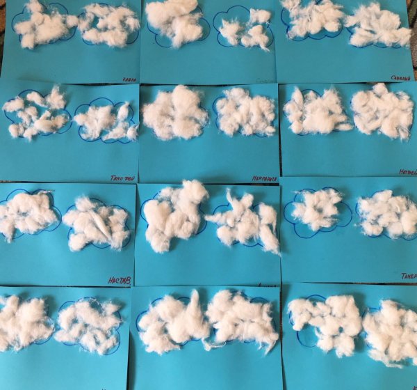 Поделка облако