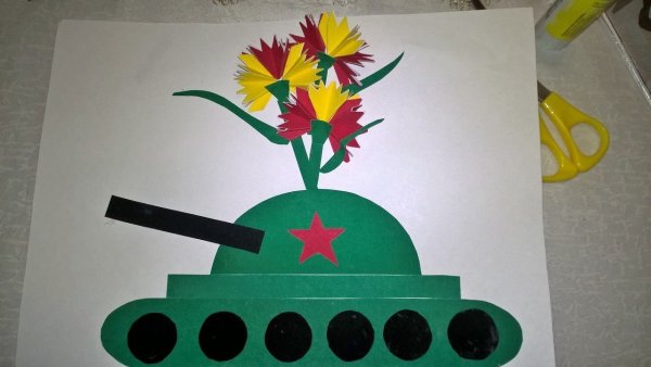 Поделки на 23 февраля в детском саду