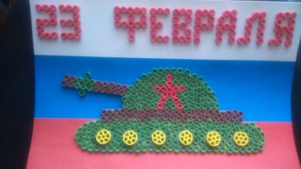 Поделка ко Дню защитника Отечества