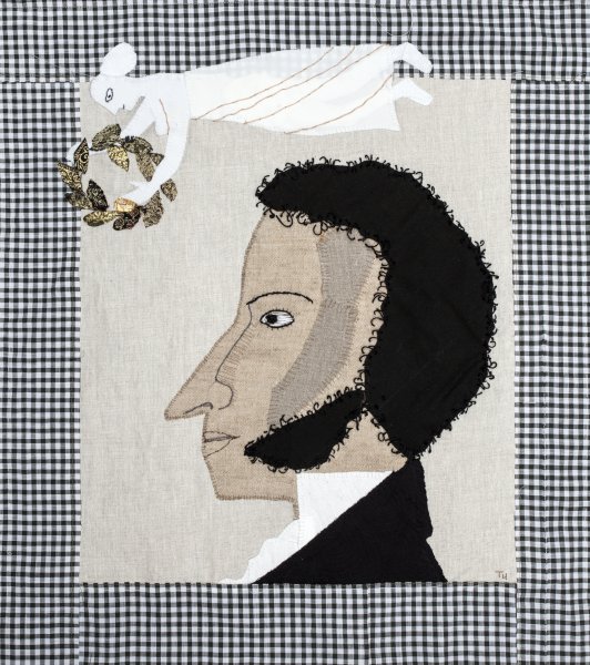 Портрет Пушкина аппликация