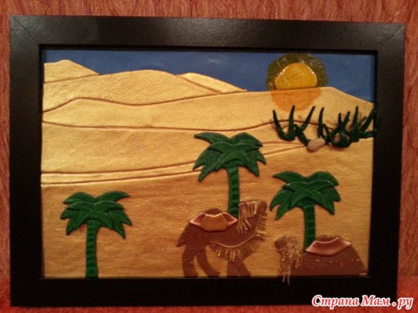 Поделки на тему пустыня