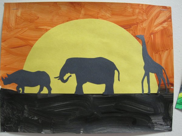 Поделка на тему Африка для детей