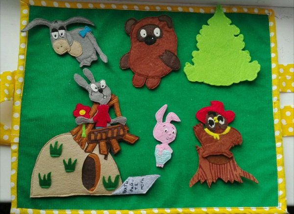 Аппликация из фетра своими руками