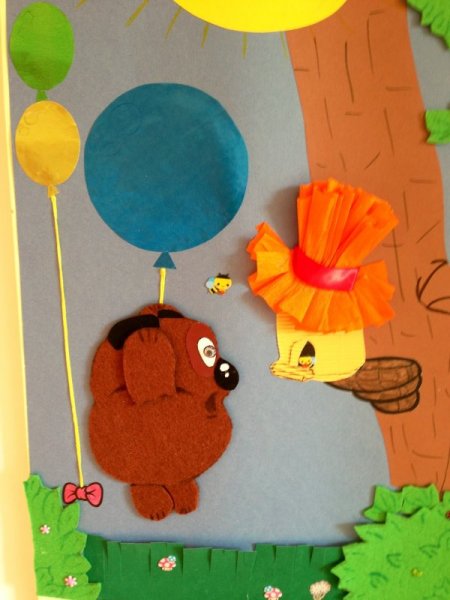 Поделка Винни пух