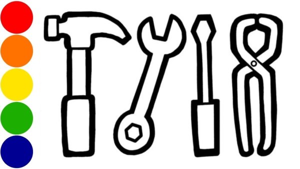 Трафарет строительные инструменты